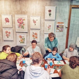 Новогодние мастер-классы по ботаническому искусству 27 и 28 декабря! 0