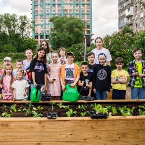 Сенсорный огород открыли в "Аптекарском огороде" 1